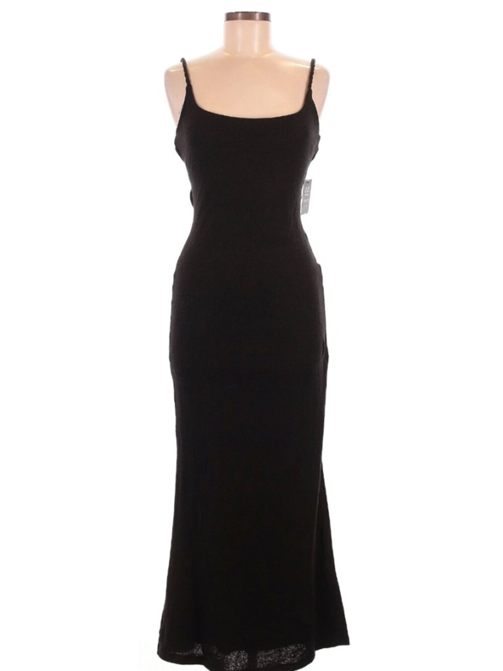 NWT JLUXLABEL Black Great Escape Backless Linen Maxi Dress (M) - Picture 3 of 9